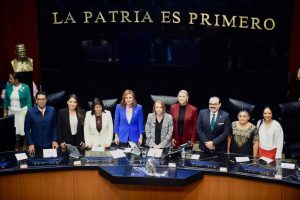 Verónica Camino tomó protesta como Vicepresidenta del Senado con amplio respaldo legislativo.