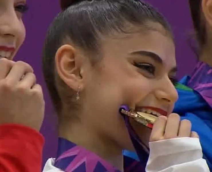 Triunfo histórico de Ana Luisa Abraham en Gimnasia Rítmica