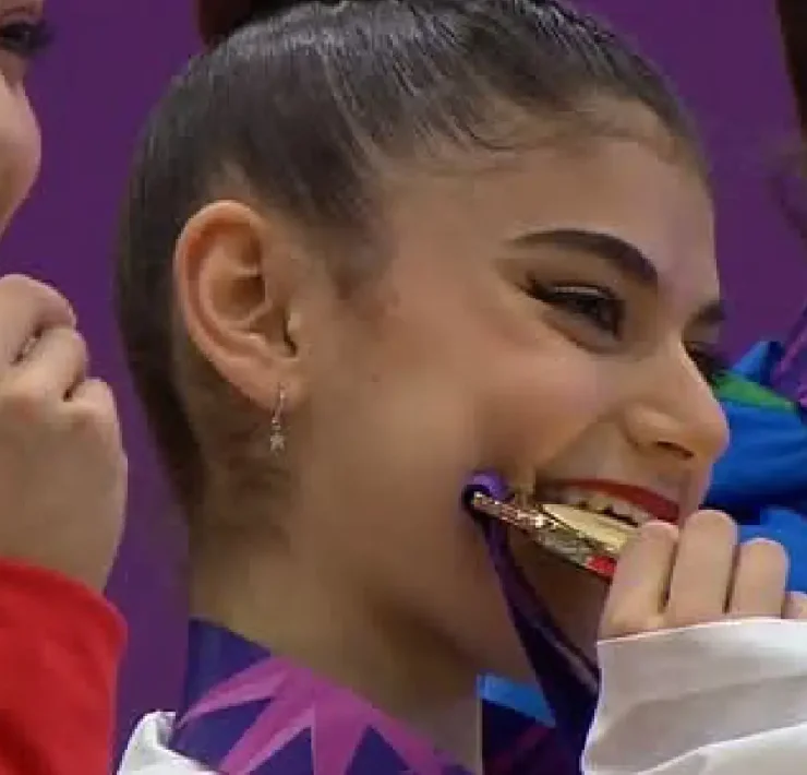 Triunfo histórico de Ana Luisa Abraham en Gimnasia Rítmica