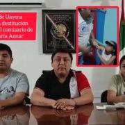 ¡Repudio total! Comisario de Santa María Aznar golpea brutalmente a una menor y es destituido