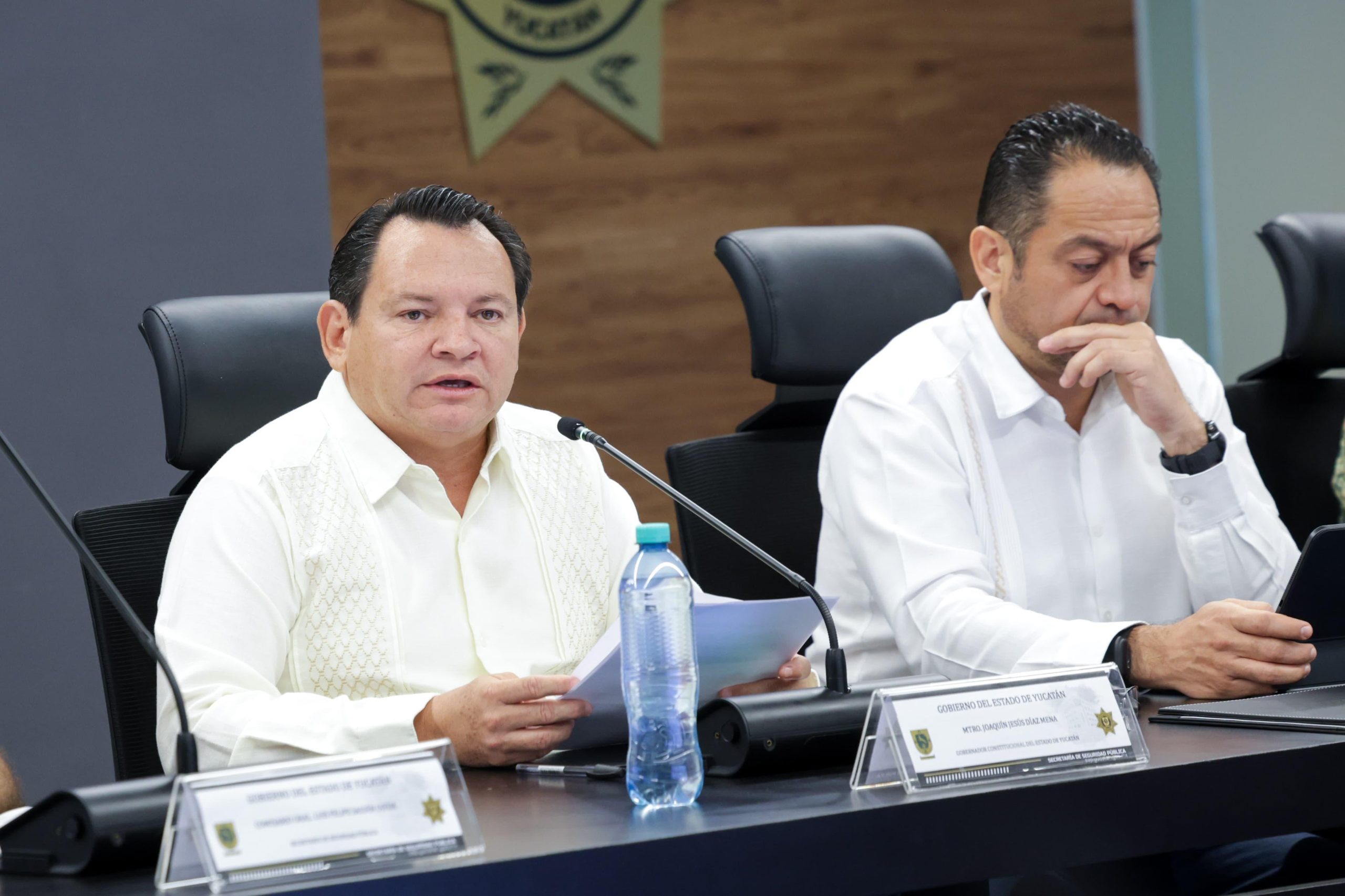 “La paz de Yucatán no se negocia”, afirmó el Gobernador Joaquín Díaz Mena