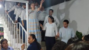 La alcaldesa de Mérida, Cecilia Patrón Laviada acompañó la renovación del Comité Directivo Municipal del PAN, mostrando respaldo a la militancia panista.