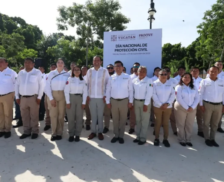 Conmemoración del Día Nacional de Protección Civil en Yucatán