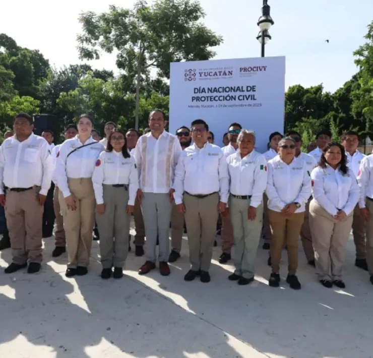 Conmemoración del Día Nacional de Protección Civil en Yucatán