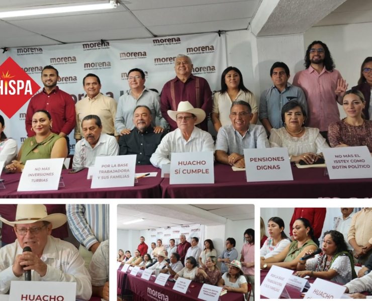 Diputados y diputadas de Morena responde al llamado: apoyo total a la reforma al ISSTEY en Yucatán