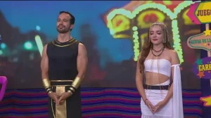 La cantante y actriz Elaine Haro le ganó a Guana el robo de salvación.