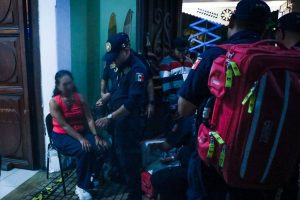 Paramédicos de la SSP atendieron a ciudadanos durante los festejos, confirmando que las Fiestas patrias fueron seguras en Yucatán.