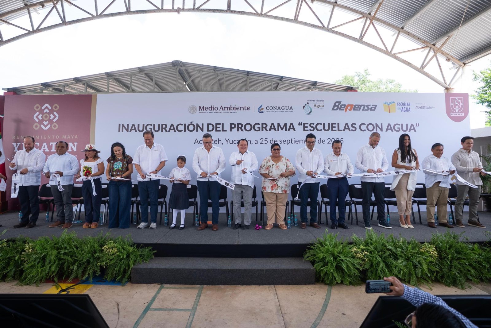Garantizan agua limpia en primarias de Yucatán con el programa “Escuelas con Agua”