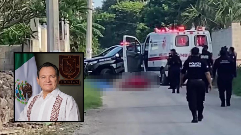 Gobernador Joaquín Díaz Mena condena el crimen ocurrido en Ticul