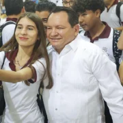 Joaquín Díaz Mena inauguró el Much’ Ik con un emotivo mensaje