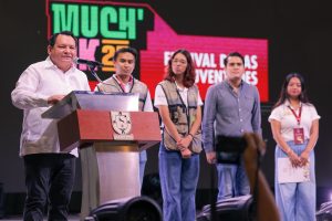 El Gobernador Joaquín Díaz Mena destacó que el Much’ Ik Festival de las Juventudes impulsa el talento y la creatividad de la juventud yucateca.