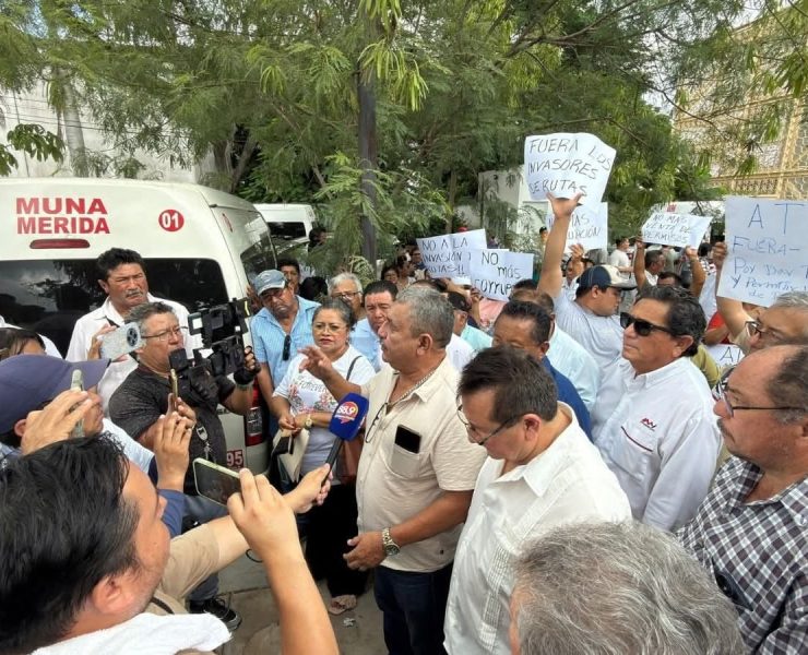 ¡Alzan la Voz! Manifestación del FUTV en Yucatán