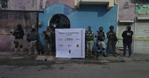 Operativo conjunto de fuerzas federales y estatales tras el cual cayeron tres narcomenudistas en Ticul.