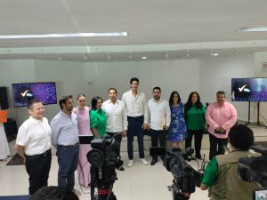 Representantes de organismos empresariales y autoridades locales en Mérida durante la presentación del Premio Nacional de Calidad 2025.
