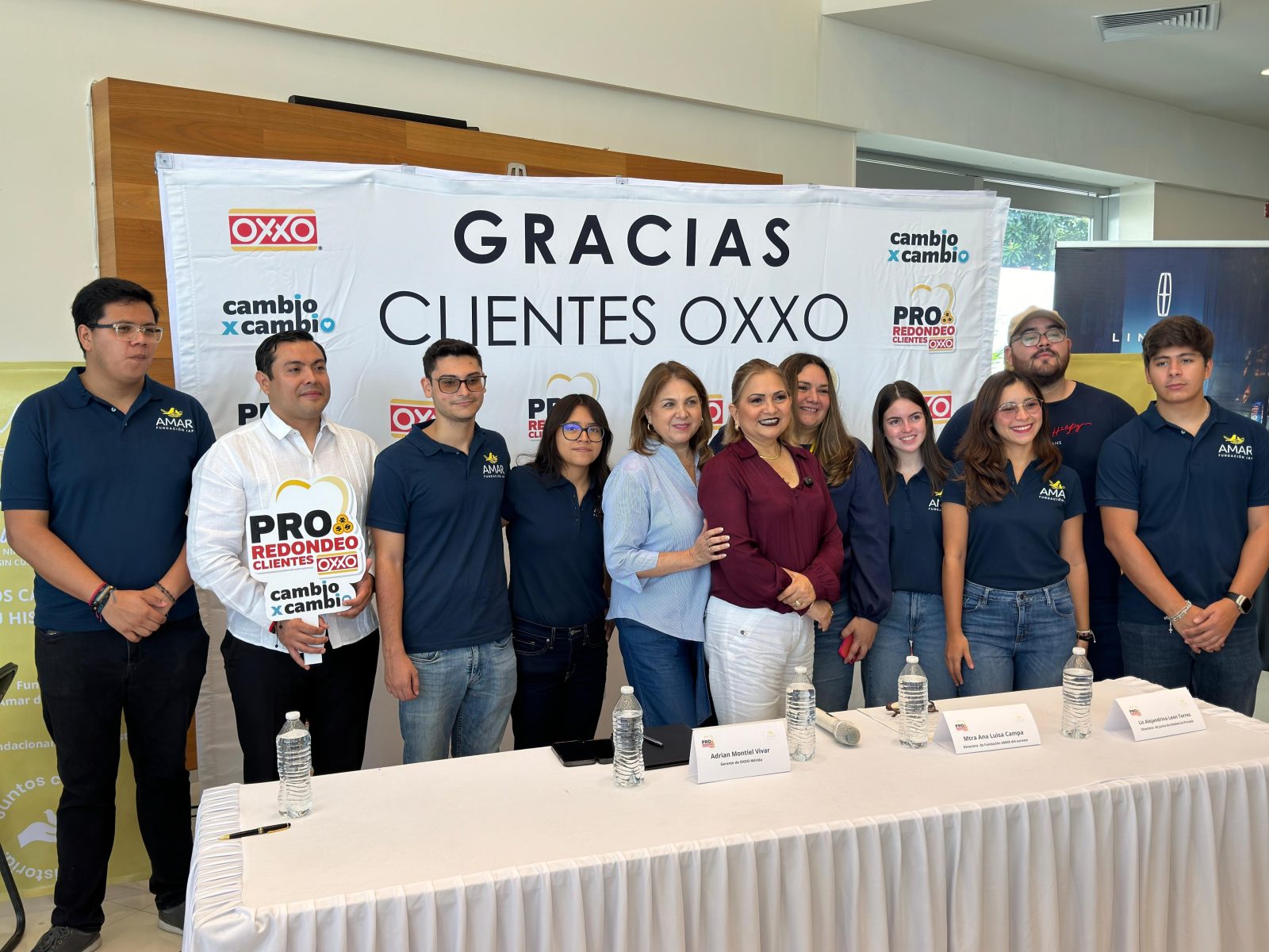 ¡Redondea y Cambia Vidas! Redondeo Clientes OXXO beneficia a Fundación AMAR del Sureste