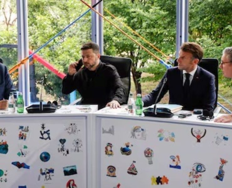 Zelensky y líderes europeos hablan con Trump tras cumbre