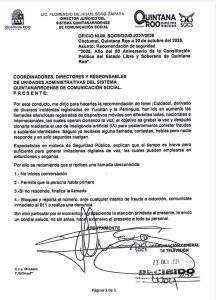 El comunicado de las autoridades de Quintana Roo advierte sobre el modus operandi de las “llamadas silenciosas” y exhorta a la ciudadanía a no responder números desconocidos.