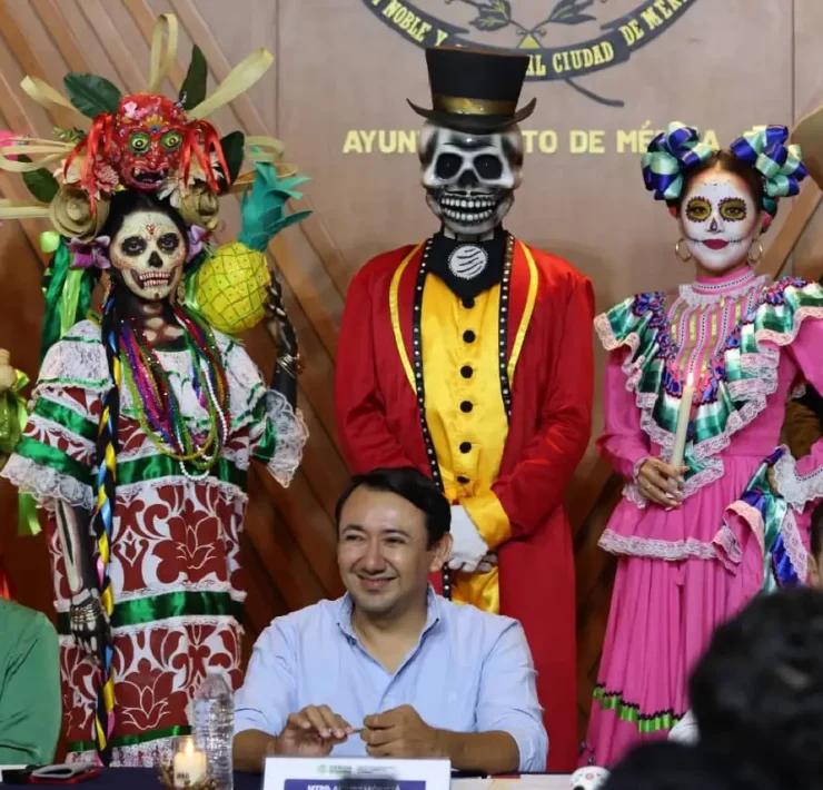 Detalles del recorrido del Desfile de Catrinas en Mérida