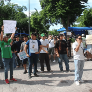 Estudiantes exigen soluciones ante la crisis del transporte Va y Ven