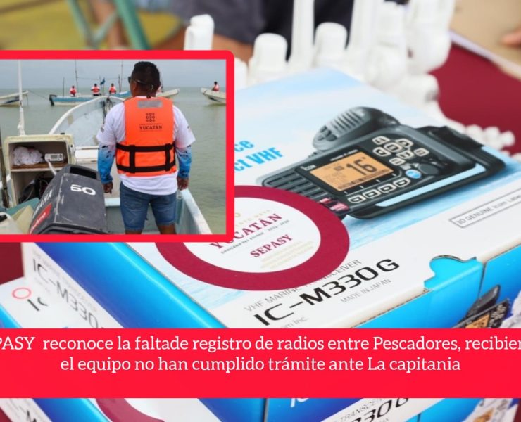¡Urgente! Radios sin registrar ponen en riesgo a pescadores