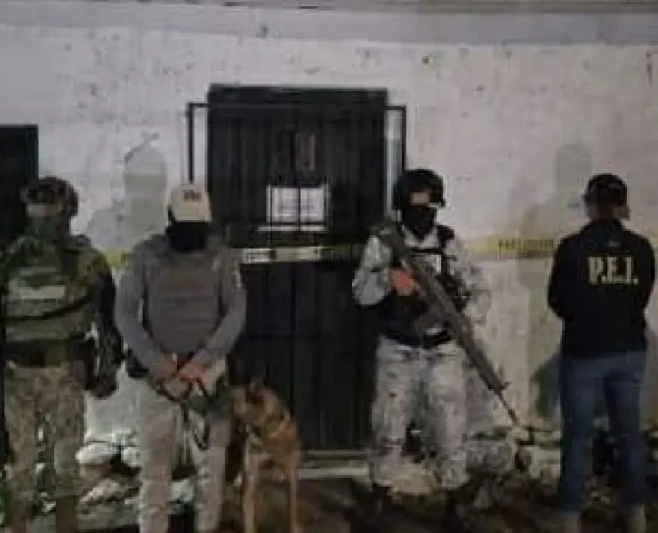 Tres detenidos y droga asegurada en Ixil en operativo coordinado