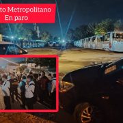 Va y Ven en paro: Circuito Metropolitano detenido
