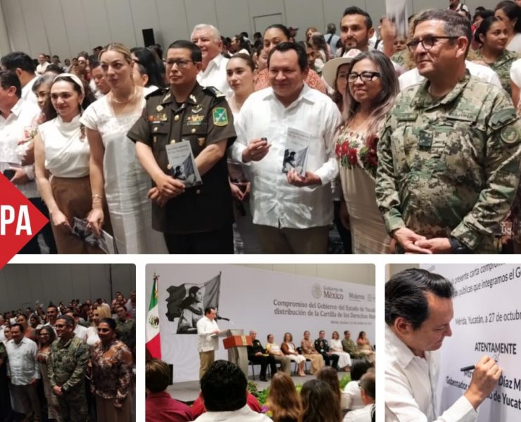 Yucatán impulsa el respeto y defensa de los derechos de las mujeres con la distribución de 150 mil Cartillas