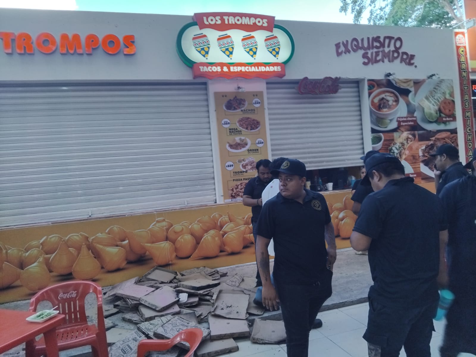 Conato de incendio en Los Trompos