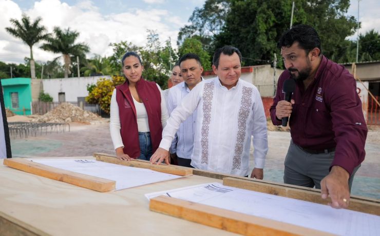 Díaz Mena impulsa la transformación total de Panabá