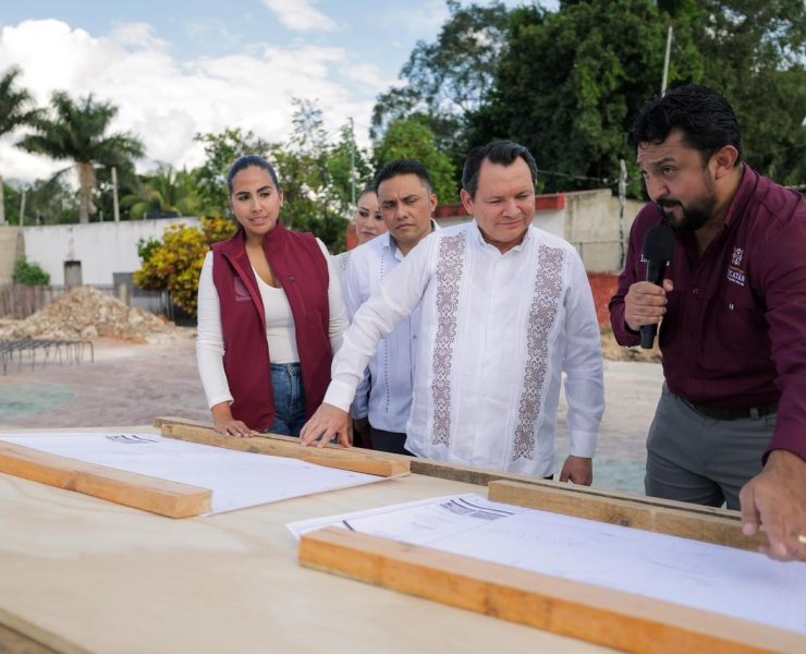 Díaz Mena impulsa la transformación total de Panabá