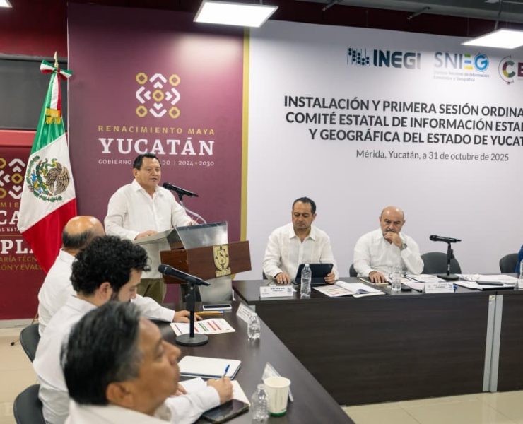 Gobierno de Yucatán fortalece decisiones con información estadística precisa