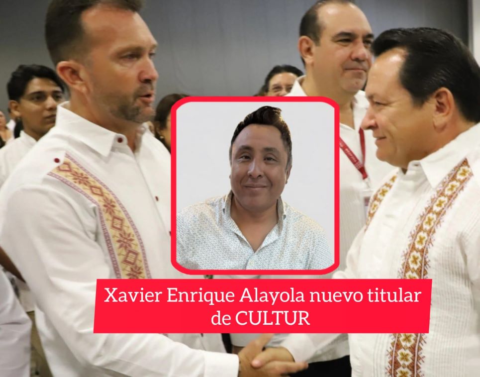 Clemente Escalante deja CULTUR y designan a Xavier Enrique Alayola