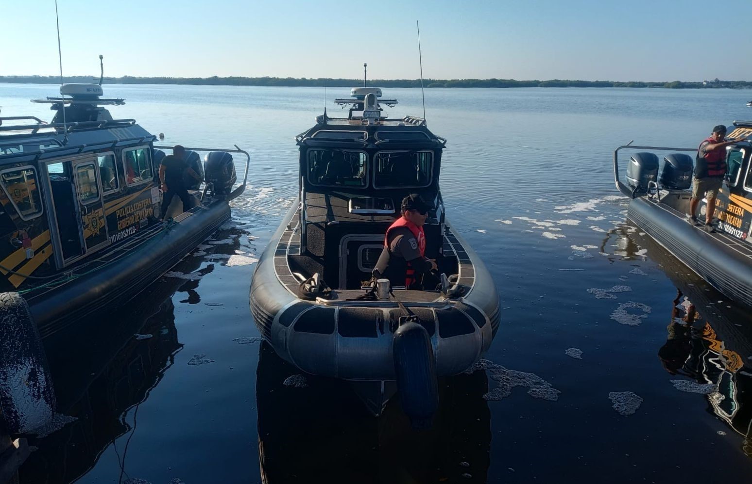 Operativo a máxima intensidad: Gobierno del Estado redobla esfuerzos para hallar a pescador perdido