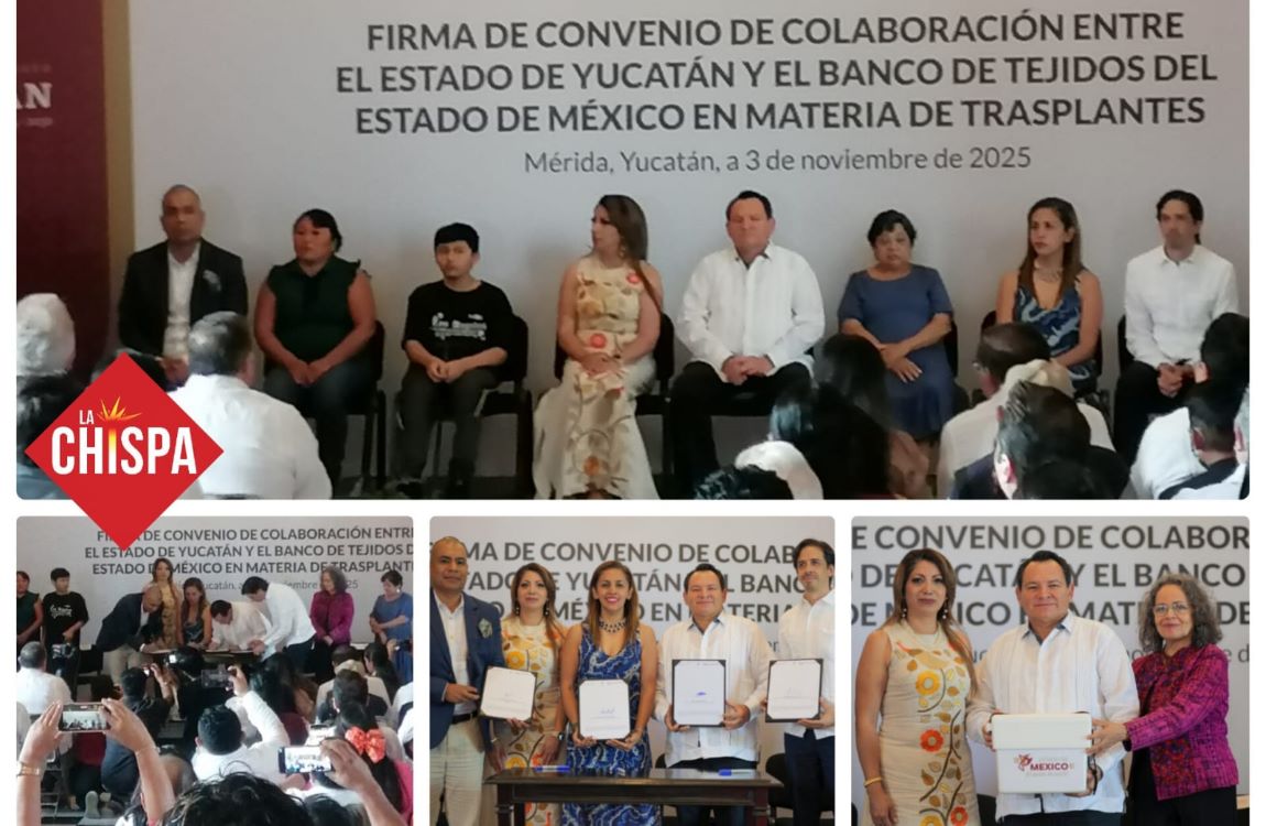 Unidos por la vida: Yucatán y Estado de México unen esfuerzos para mejorar tratamientos de trasplante