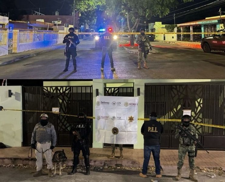 Tres Detenidos Tras Fuertes Cateos en la Colonia Dolores Otero