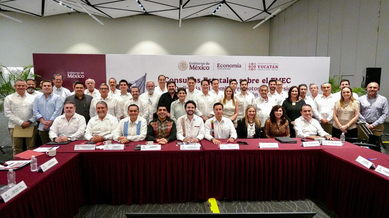 Yucatán impulsa su futuro económico con las Consultas Estatales sobre el T-MEC