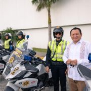 Refuerzo Total: Yucatán refuerza su modelo de seguridad con nuevas motocicletas patrulla