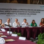 Yucatán y UNICEF unen fuerzas por una infancia más protegida