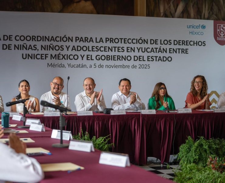 Yucatán y UNICEF unen fuerzas por una infancia más protegida