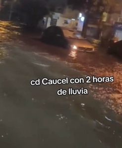Vecinos de Ciudad Caucel señalan las zonas más afectadas por las inundaciones que evidencian la urgente necesidad de corregir la falta de planeación urbana.