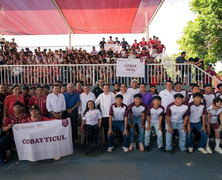 1,200 jóvenes compiten en la fase final de los Juegos Interbachilleratos en Yucatán