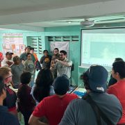 Capacitan a población de Sisal y Hunucmá en protocolos de manejo de cocodrilo