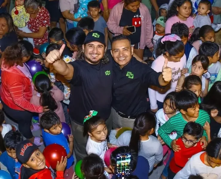 Caravana de Navidad recorrió las 47 comisarías de Mérida