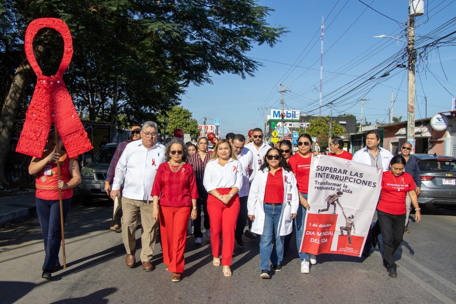Conmemoran en Yucatán el Día Mundial de la Lucha contra el Sida