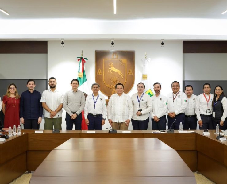 Gobierno del Estado supervisa avances del Puerto de Altura de Progreso