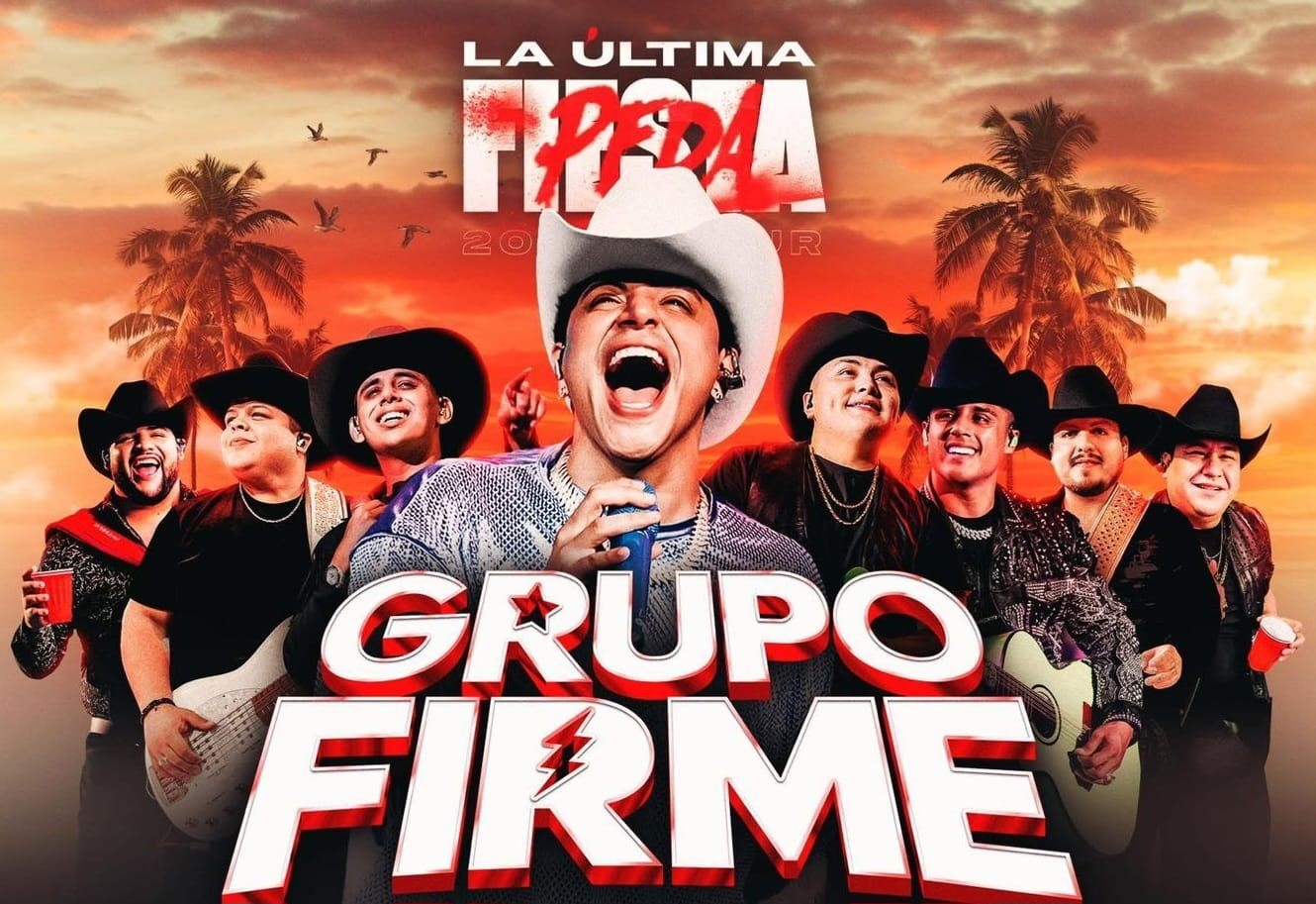 ¡Se arma la fiesta! Grupo Firme anuncia concierto en 2026 con su gira “La Última Peda”