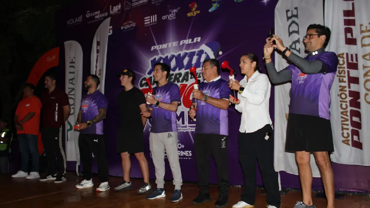 La emoción del Medio Maratón del Pavo “Ponte Pila” en Yucatán