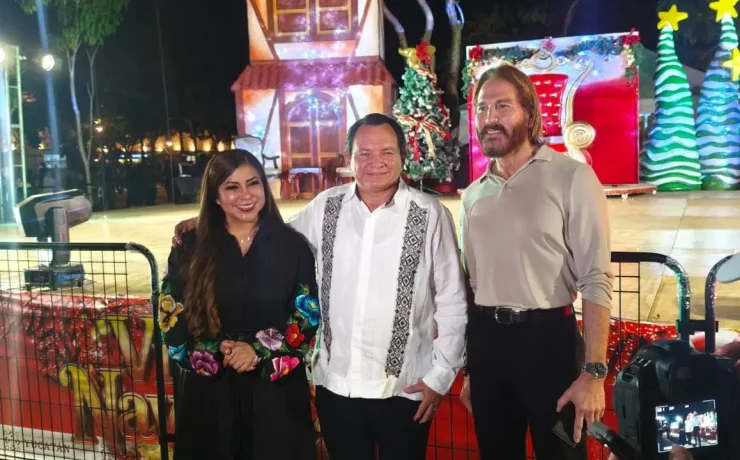 La experiencia familiar comienza en la Villa Navideña en el Gran Parque de La Plancha