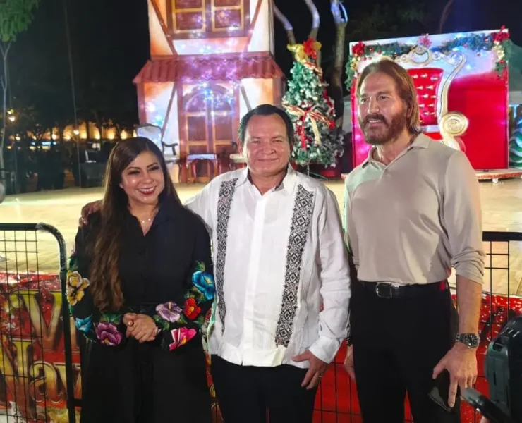 La experiencia familiar comienza en la Villa Navideña en el Gran Parque de La Plancha