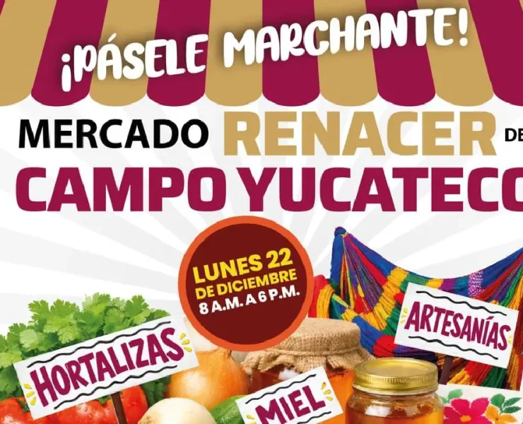 Mercado del Renacer del Campo Yucateco en La Plancha